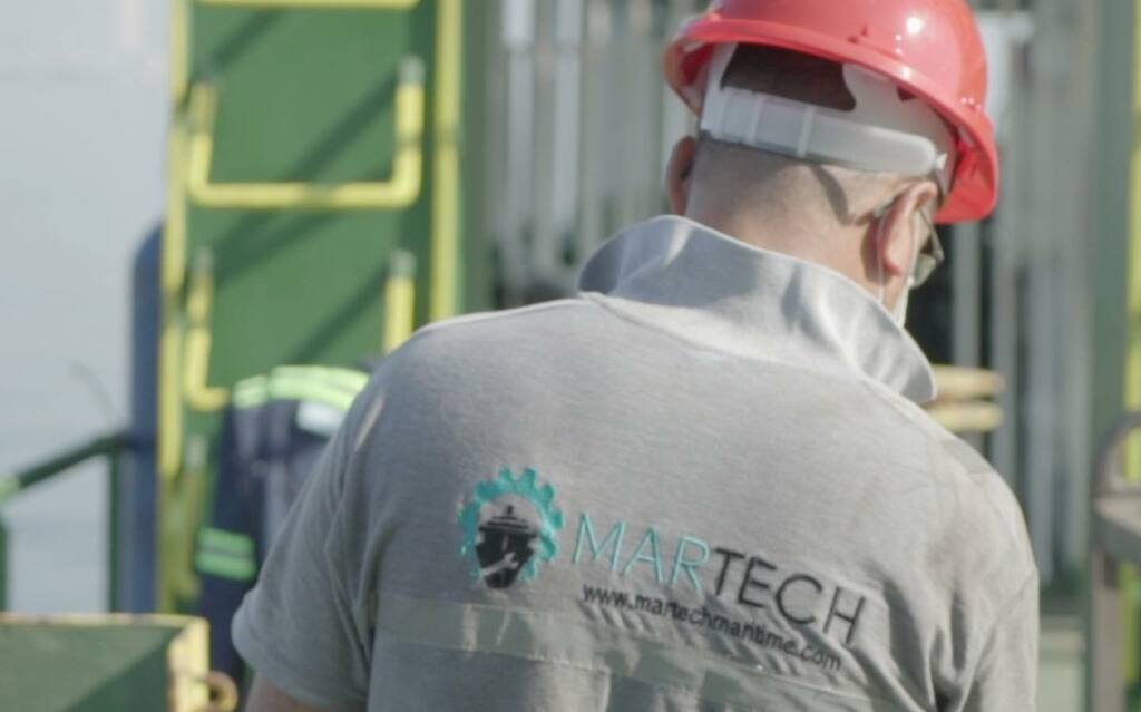 Martech Maritime technician on board